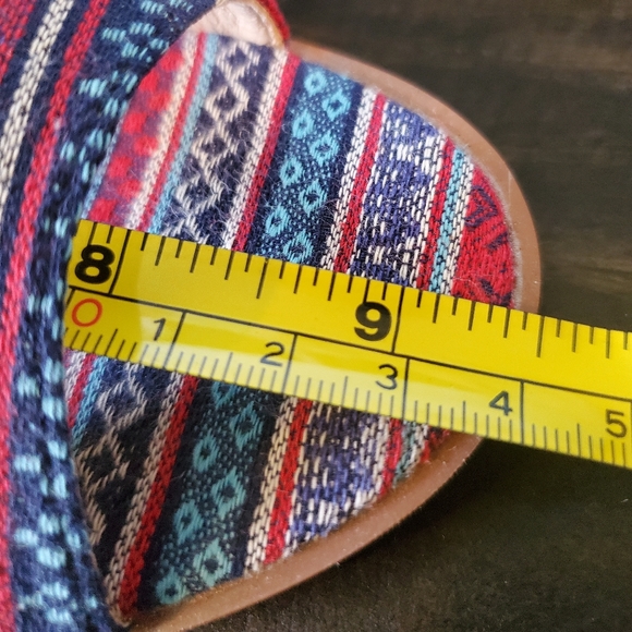 New Modcloth Vibrant Fabric Sandal/Heels - Picture 10 of 12